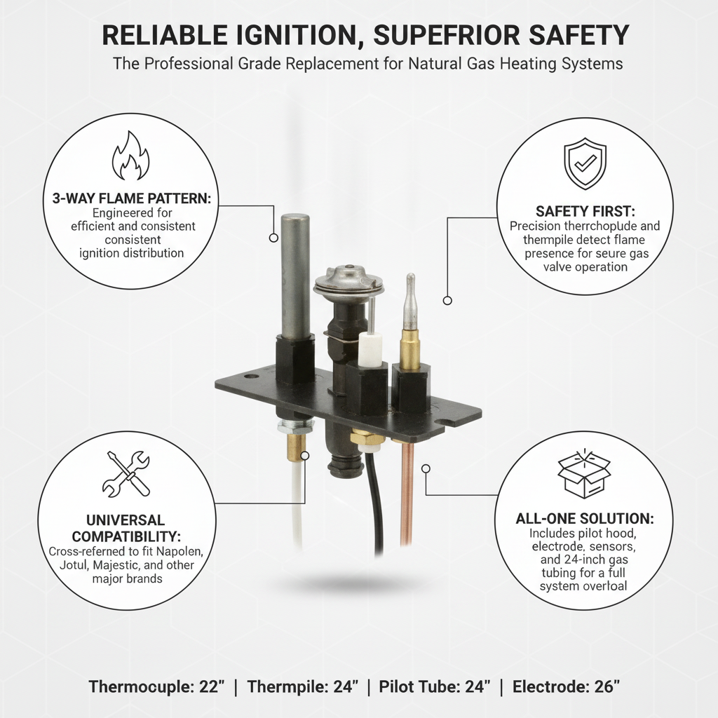 SIT Top Mount Pilot Assembly Natural Gas