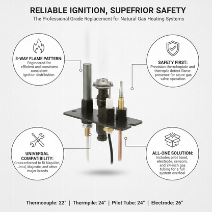 SIT Top Mount Pilot Assembly Natural Gas